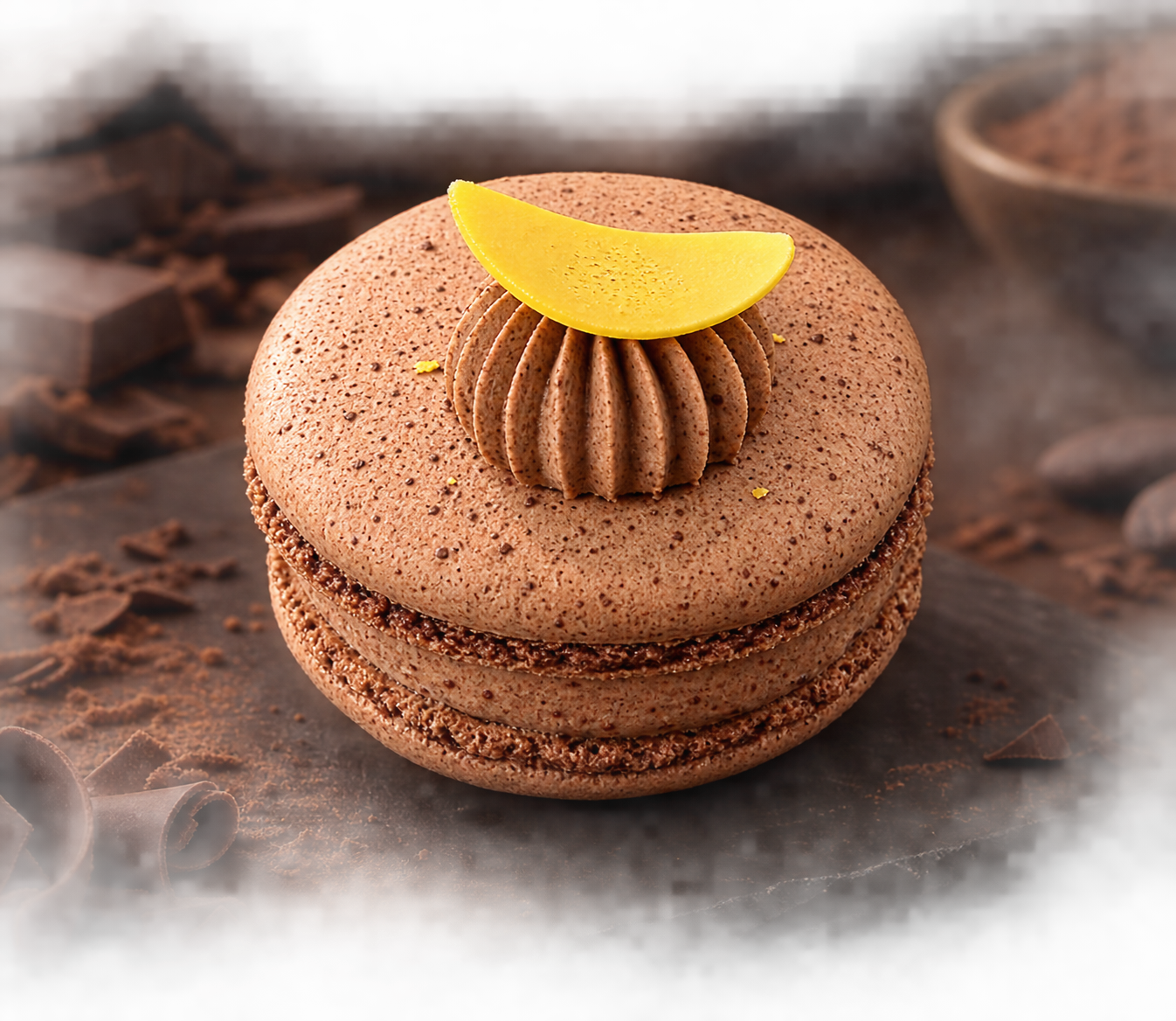 Macaron chocolat